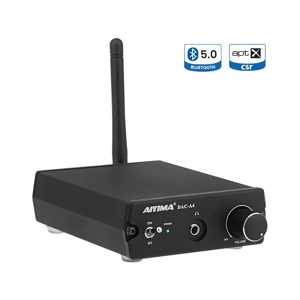AIYIMA Audio Decoder DAC ES9038 CSR8675 Car