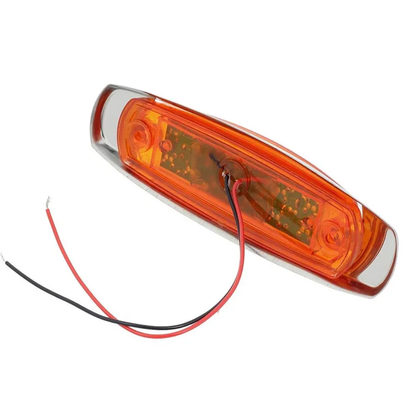 10 шт. Amber Боковой габаритный фонарь светильник 12LED Markerings светильник 12В прицеп светильник маркер светильник s для грузовых автомобилей