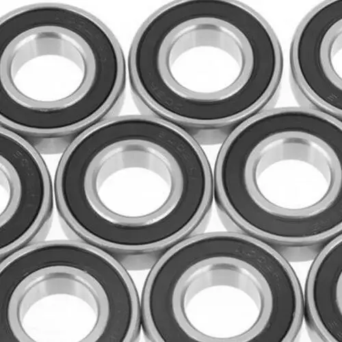 6003RS подшипник ABEC 3 (6 шт.) 17*35*10 мм шайбовый с глубоким 6003 2RS упорные шариковые