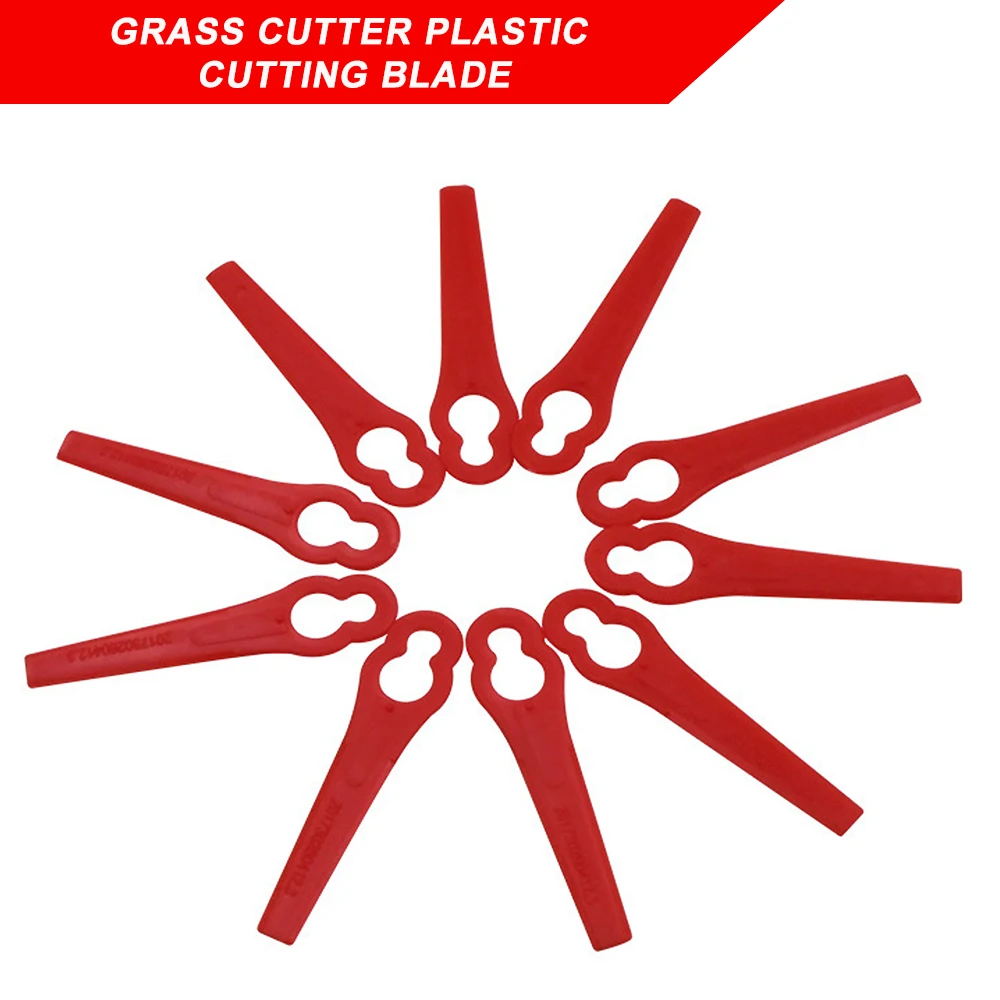 5 Pezzi Di Ricambio Lama Trimmer Per Bosch Tagliaerba Plastica Prato Giardino Tosaerba In Pizzo Erba Einhell Attrezzo Da Giardinaggio