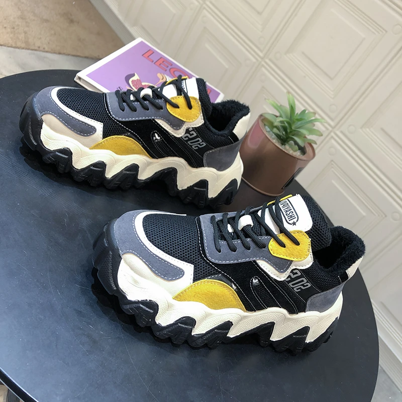 platform walking shoes