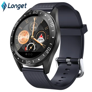 

Longet Smart Watch GT105 Bluetooth Blood Pressure Color Screen Fitness Watch Call Reminder Smartwatch Men Women for iOS Android