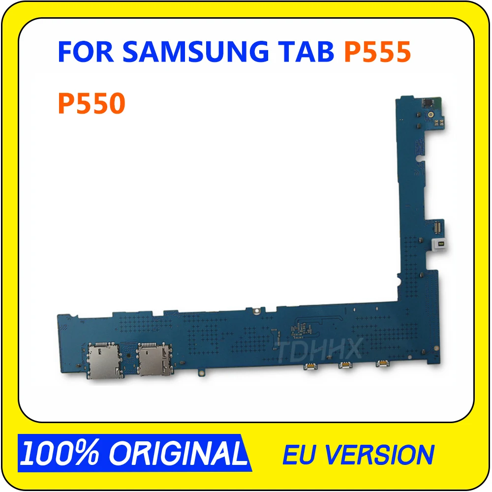 Полная разблокированная материнская плата для Samsung Galaxy Tab A 9,7 P550 P555 материнская плата WiFi 4G версия логическая плата с чипами