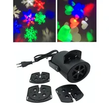 Beautiful Christmas Decoration Light LED Snowflake Projector Halloween Light DJ KTV Bar Dance Stage Projector Light