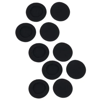 

5 Pairs of Replacement 50mm Soft Foam Headphones Ear Pads Ear Cushions for AKG K26P K24P K412P K416P K271P (Black)