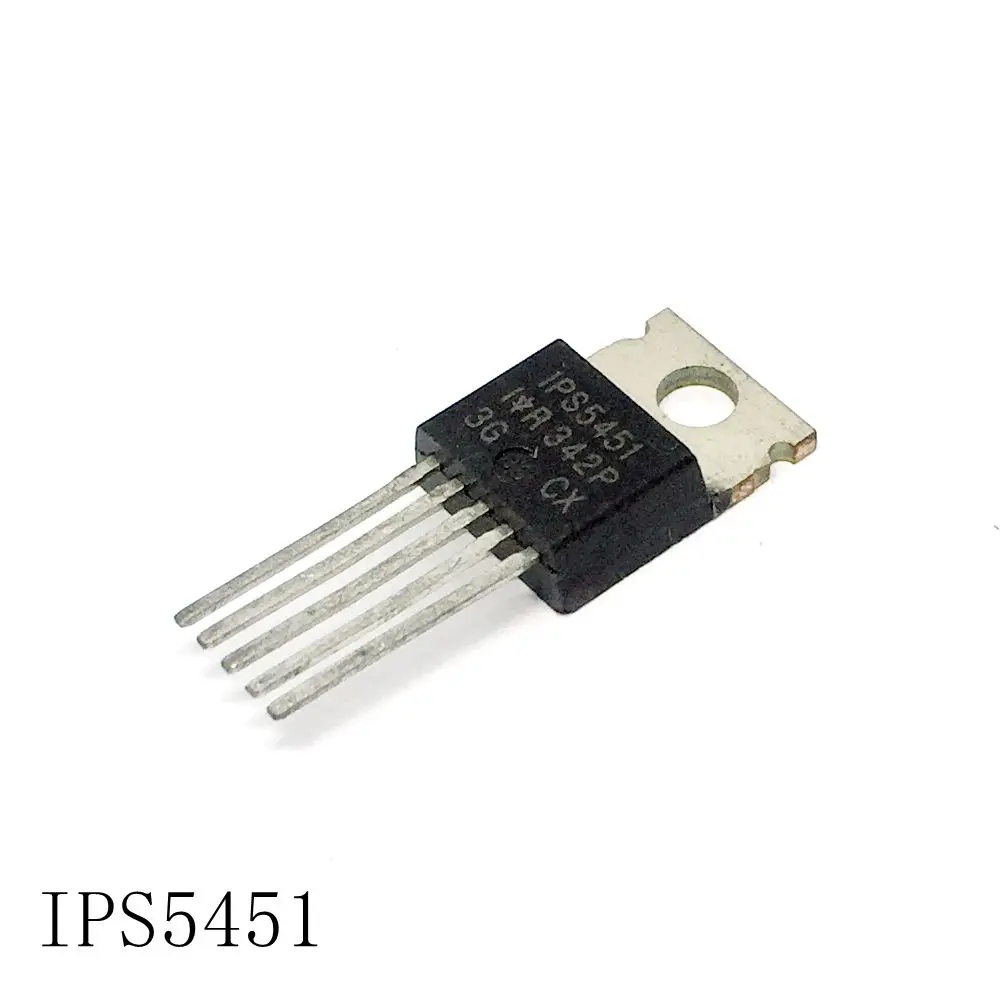 Интеллектуальный выключатель питания MOS IPS5451 TO-220-5 35A/50V 5 шт./лот в