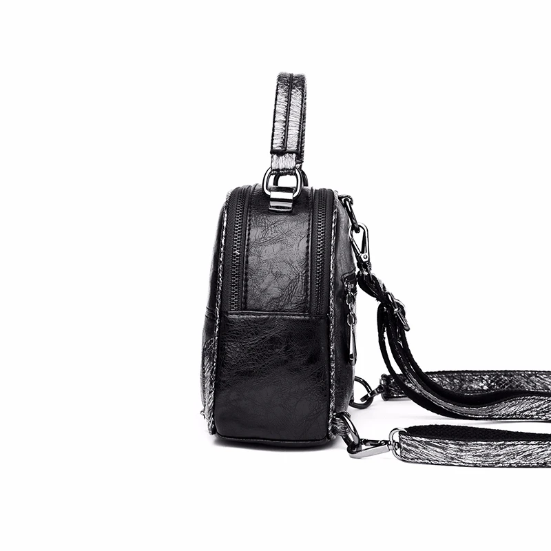 Женский многофункциональный рюкзак кожаный мини в стиле ретро 2019|Рюкзаки| |