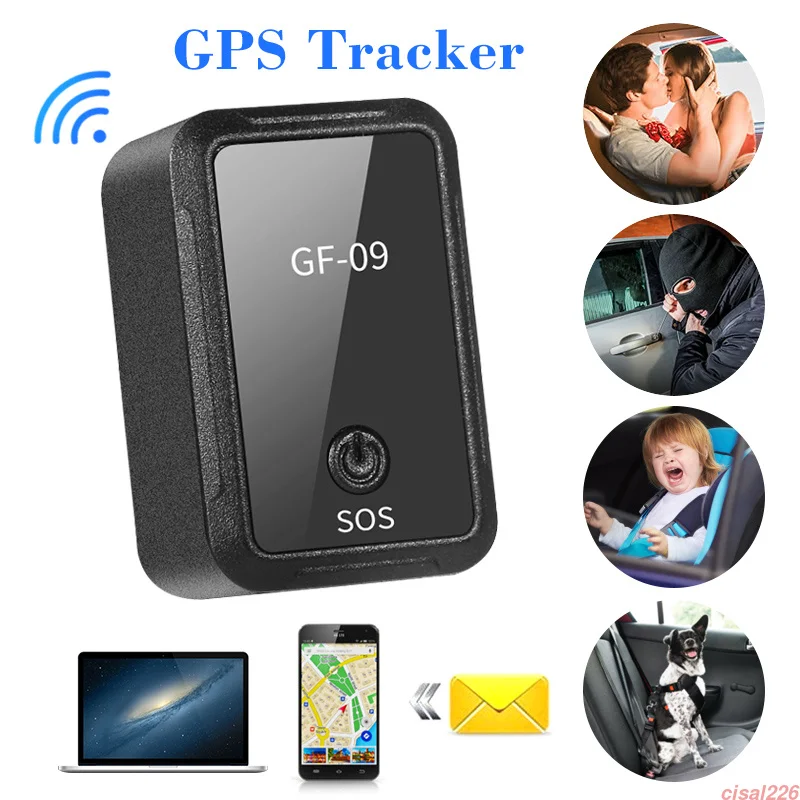 TF карта gps трекер Магнитный gps локатор электронный забор Универсальный Авто gps трекер для реального