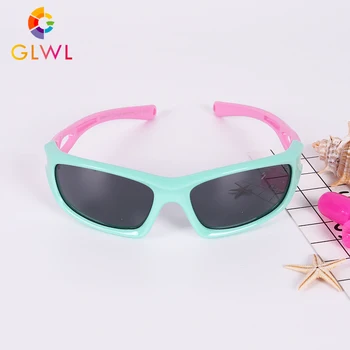 

Kids Sunglasses Polarized Sun Glasses For Boy Girl Baby Children's Shades Fashion 2020 Silicone Frame Eye Glasses Flexible Soft
