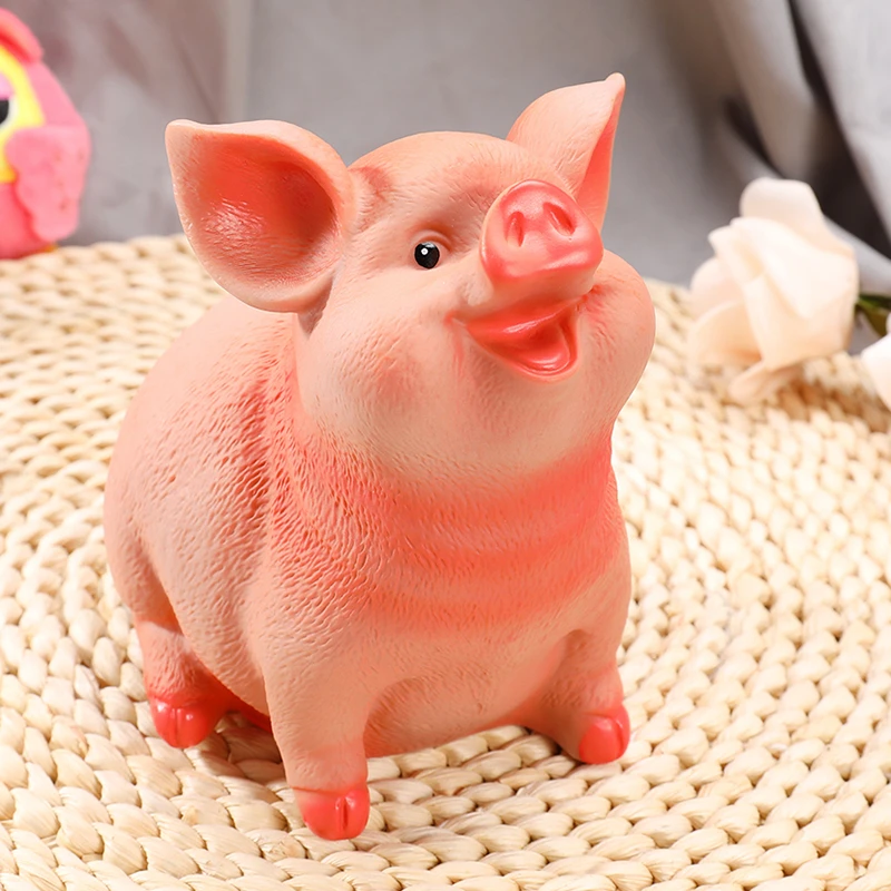 Мультяшный Копилка в виде свиньи коробка для хранения монет детские игрушки