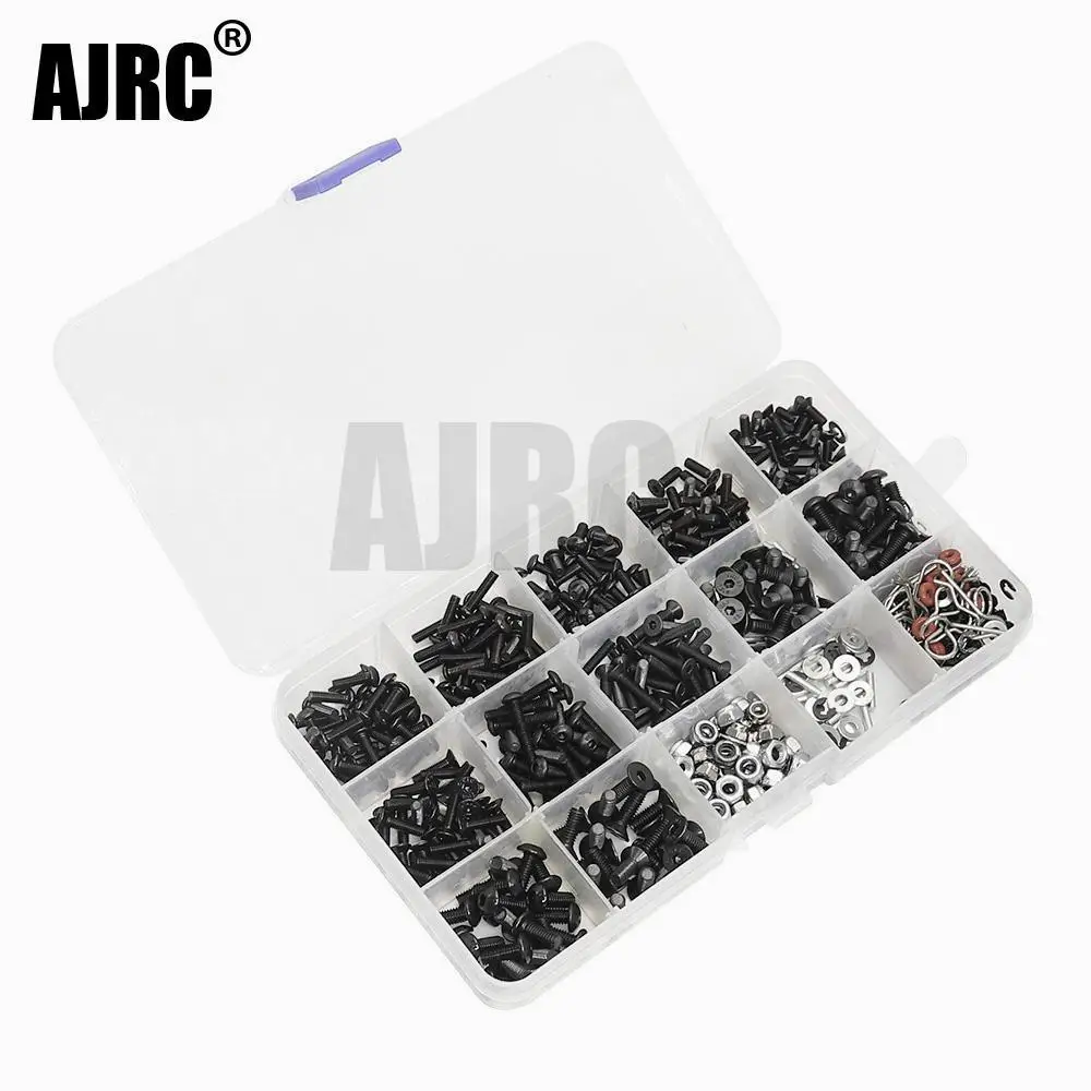 Screws Box Set for 1/10 HSP Traxxas TRX-4 TRX-6 Tamiya CFX MST HPI Kyosho D90 Scx10 D110 AXIAL D110 Remote Control RC Car Parts - Image 2