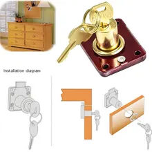 Замок двери шкафа пряжки ящик замок для шкафа замок сплав цинка для вина красный прочный портативный практичные замки окна