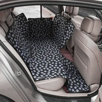 

Pet Dog Car Rear Back Seat Carrier Cover Mat Waterproof Non Slip Backing