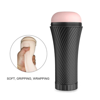 Male Masturbator Cup Real Pocket Pussy Anal Oral Sex Vibrator Toys for Men Artificial Silicone Vagina Blowjob Tool for Adults 18 4