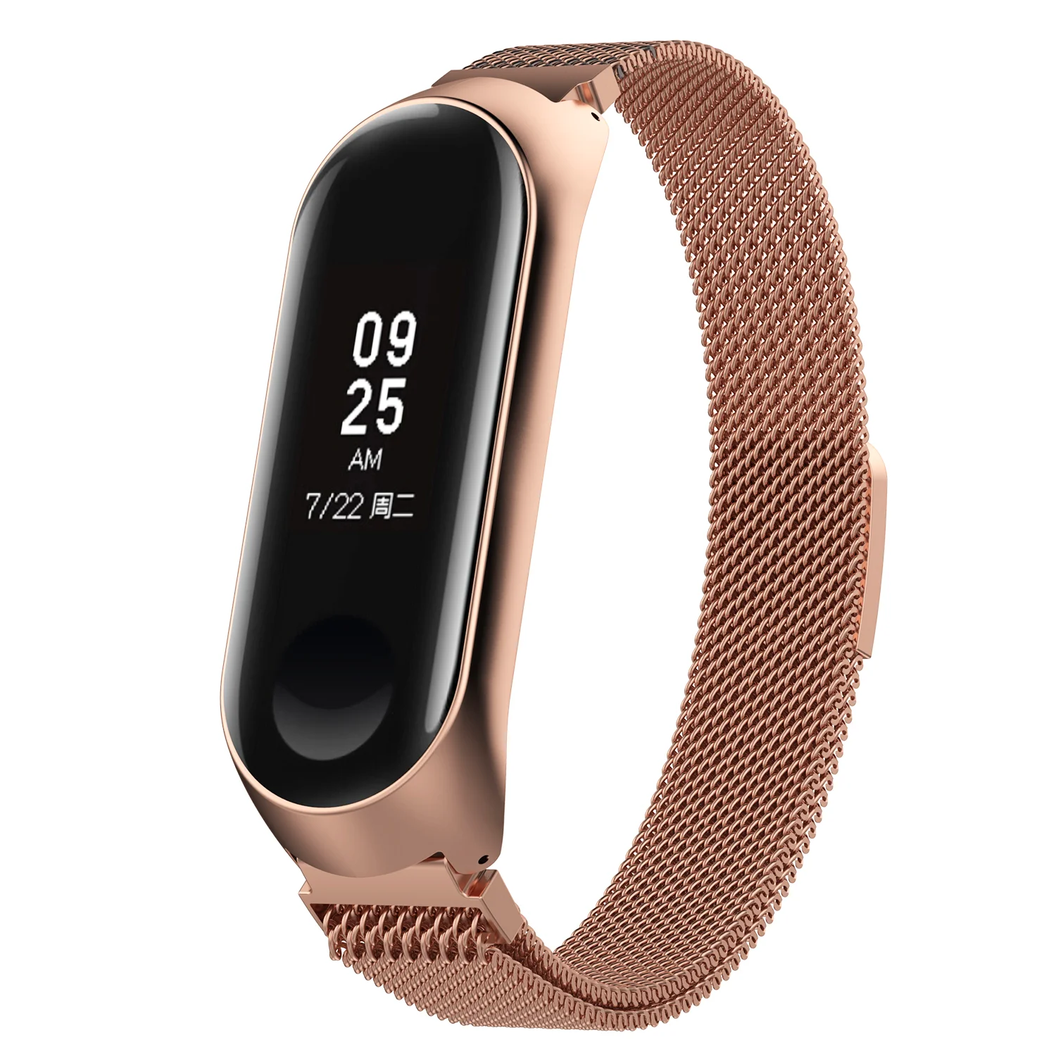 Mi lanese Loop Магнитный браслет ремешок+ металлическая рамка для Xiao mi band 4 3 ремешок из нержавеющей стали для mi band 4 ремешок