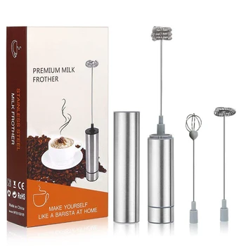 

Electric Milk Frother Foam Maker Egg Whisk Mixer Handheld Rechargeable Tool Drink Stores And Restaurants