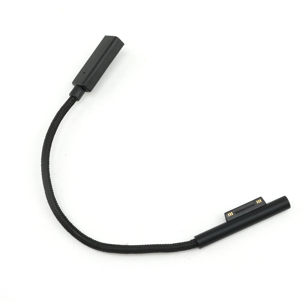 Replacement For Microsoft Surface Pro6/Pro5/4/3/2 Charging Cord PD To Type-C Female Nylon Braided 15V