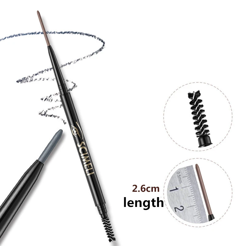 Eyes Makeup Ultra Fine Mechanical Brow Pencil Long Lasting Waterproof Eyebrow Enhancers 1.5mm Natural Sketch Eyebrows Pen