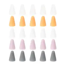 5 шт. немой силиконовый сменный наконечник чехол колпачок для наконечника кожи для Apple Pencil 1-й 2-й стилус ручка для тачскрина