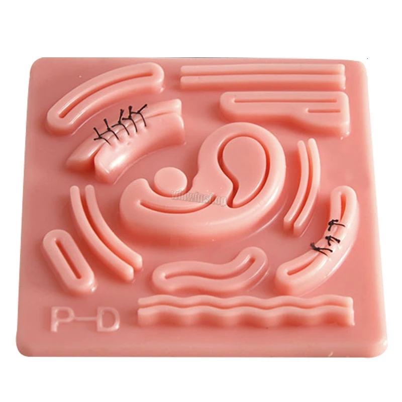 3D шовный модуль силиконовый шовный модуль шовный лапароскоп симулятор медицинское образовательное оборудование