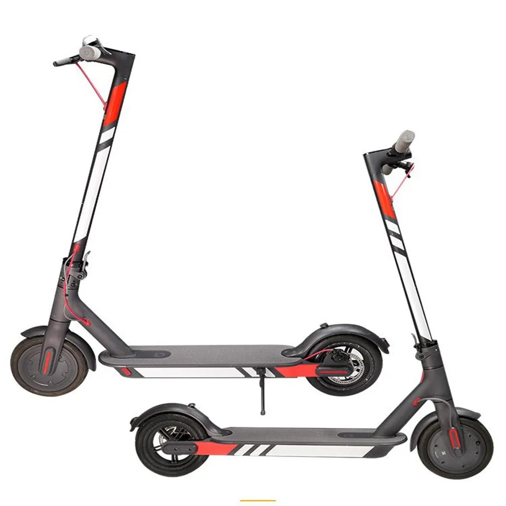 Для M365 M187 светоотражающие наклейки для Xiaomi Mijia M365 M187 электрический скутер отражающая светоотражающая лента аксессуары# D9