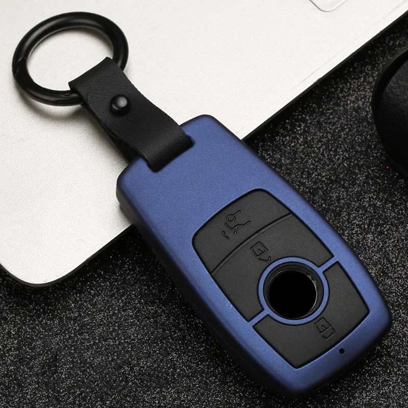 

2019 ABS PC Carbon Fiber Silica Gel Key Case Full-encircling for Benz E-class E200L E320L E300L S-class Maybach Durability
