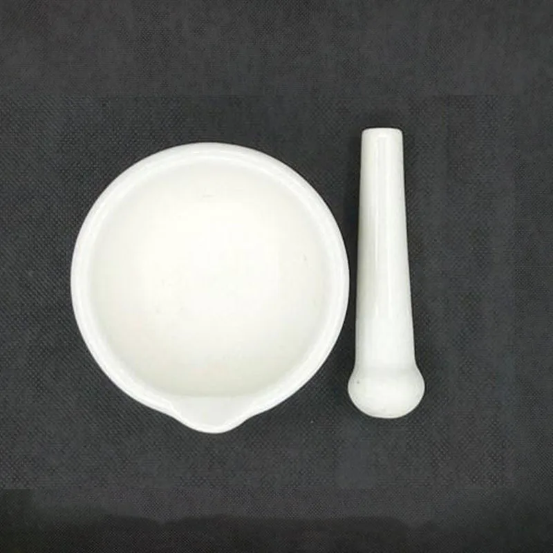 60mm Chinese Style Ceramics Spice Mill Grinder Set Handheld Seasoning Mills Grinder Kitchen Mortar And Pestle Tools Set - Image 5