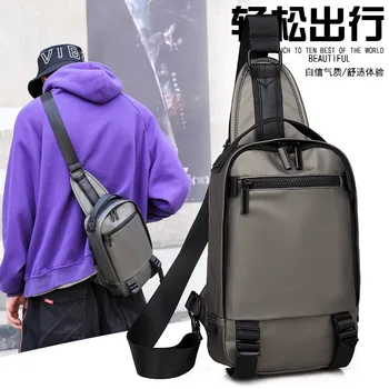 

Oxford Bra Bag Men's 2019 New Fashion Casual Small One Shoulder Bag Women's Oblique Cross Bag Women's Leisure