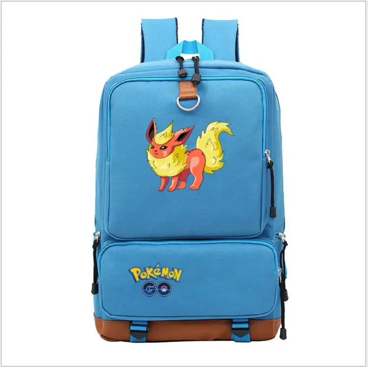 Mochilas модный рюкзак Pokemon Go, рюкзак для студентов, рюкзак для компьютера, школьные сумки, большая Вместительная дорожная сумка для ноутбука - Цвет: as pictures