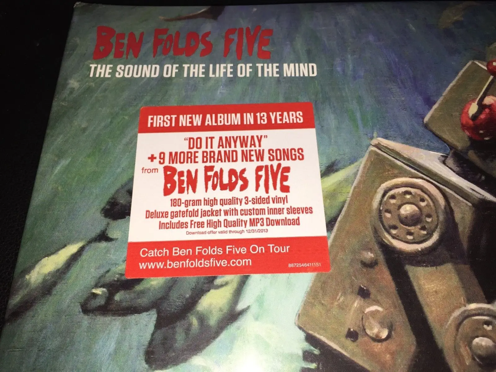 Sound of The Life of Mind(1" Vinyl 2LP) и запечатанный