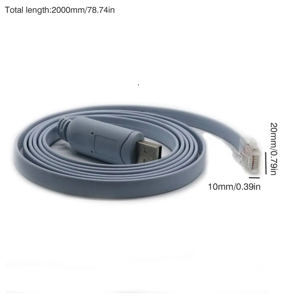 1,5 м кабель USB к RJ45 консольный кабель RS232 последовательный адаптер для Cisco маршрутизатор коммутатор конвертер USB консольный кабель