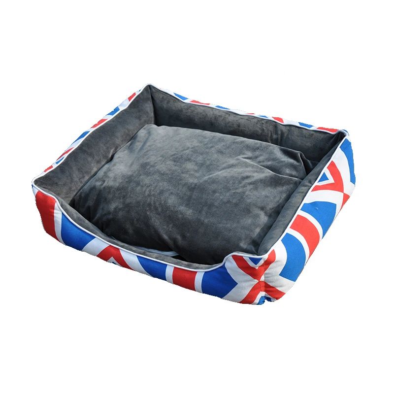 

Hot Pet Bed Cat House Made of English Canvas Suitable for Deerhound Chihuahua Bebear Pomeranian Dogs Cats Removable Hand Wash