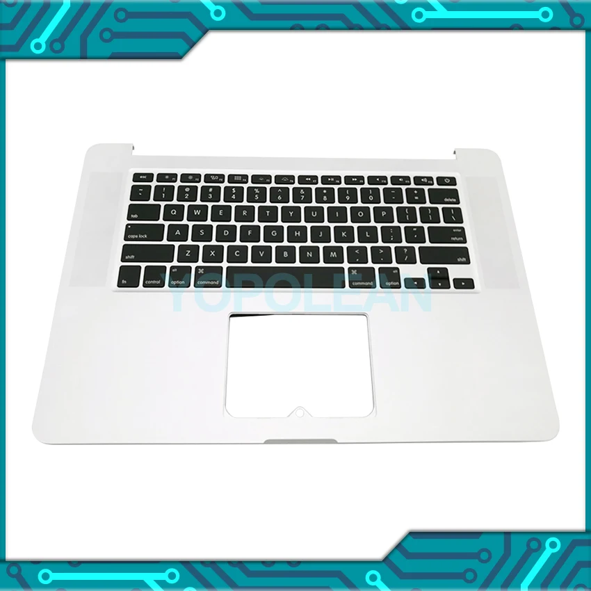 Оригинальная клавиатура США с подсветкой верхний чехол для Ipad Macbook Pro Retina 15 &quotA1398