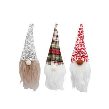 

3Pcs/Bag/Christmas Forest Old Man Pendant/Faceless Doll Christmas Tree Pendant/Faceless Doll Pendant/Christmas Tree Pendant