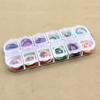 

1pc 12 Compartment Empty Plastic Storage Case Jewelry Box Rhinestones Dired Flower Art Products Earring Jewelry Container