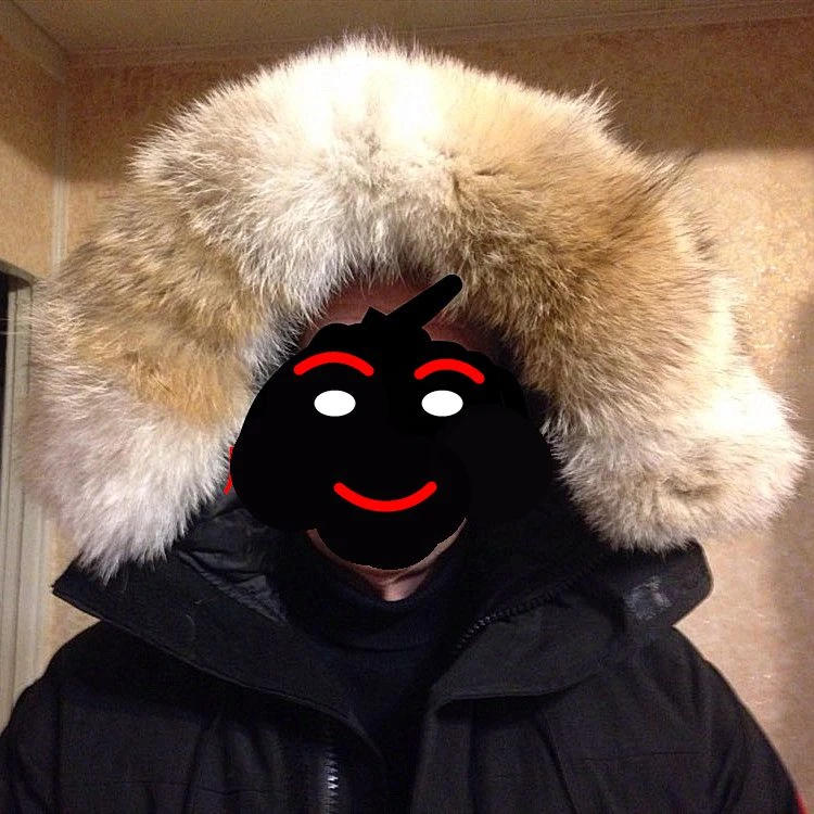 genuine fur trim coat