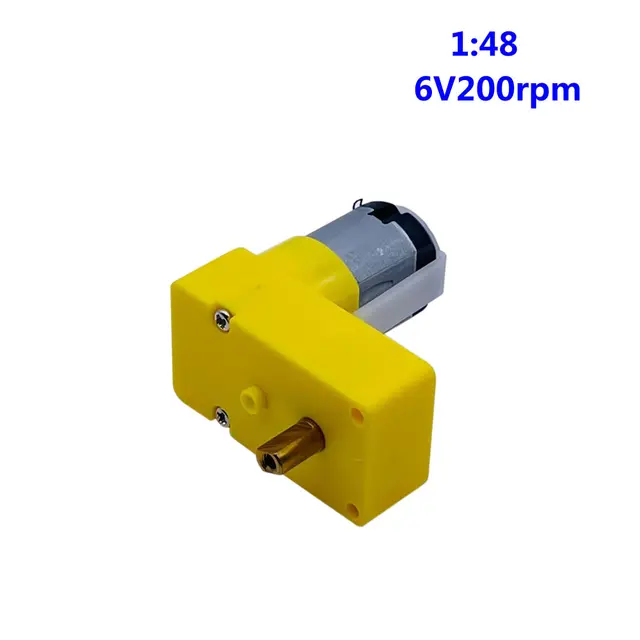 Dc3V-6V Dc Gear Motor Tt 1: 48/1: 90 Erős Mágneses 2 Kerék Négykerék-Meghajtó Intelligens Autó Robot Gumi - Image 5