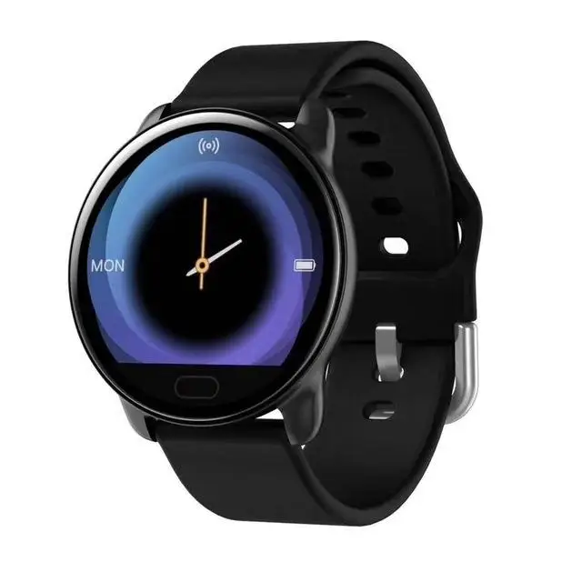 black K9 Смарт-часы IP67 водонепроницаемый с монитором артериального давления сердечного ритма фитнес-трекер Smartwatch для мужчин wo мужчин pk Q9 B57 - Цвет: black