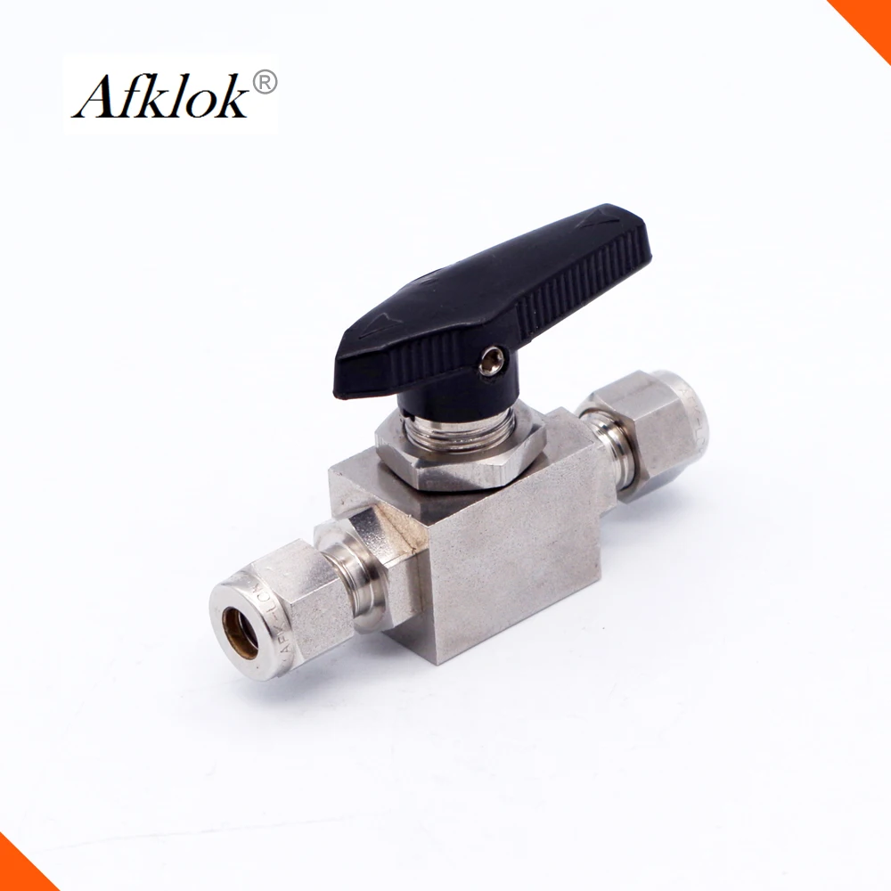 Высокое качество среднего давления 1000psi 6 мм 1/4 O.D. газовый шаровой клапан