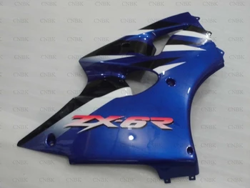 

Fairings for Kawasaki ZX6r 00 Ninja ZX-6r Fairing Kits 00 636 ZX-6r Motorcycle Fairing 2000 - 2002 Blue Black