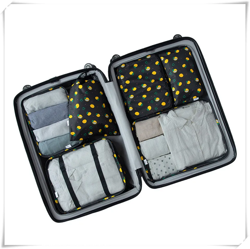 travel set i Lemon black