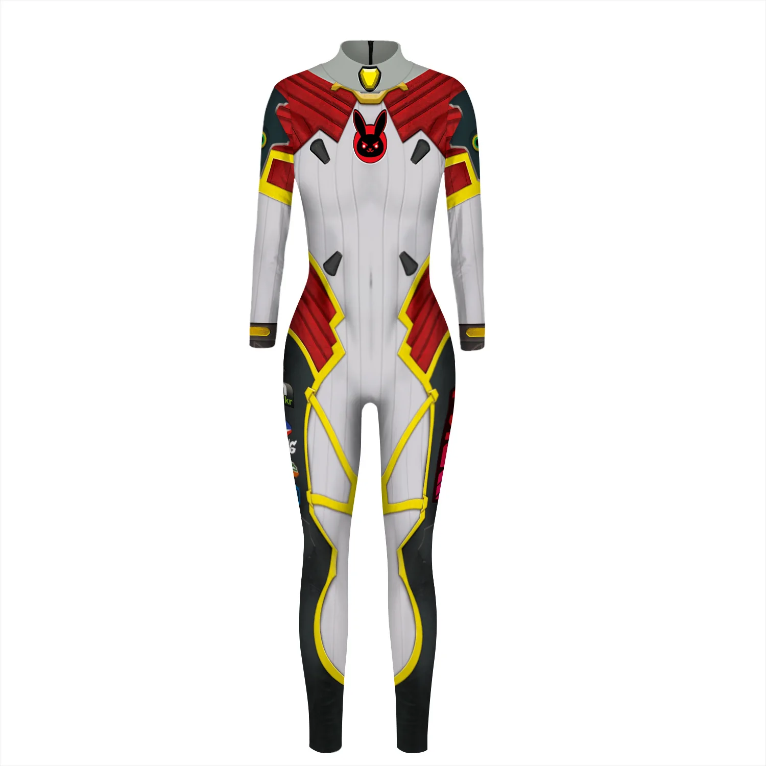 Disfraces de Хэллоуин para mujer tallas grandes Косплей D Va Dva D. va Zentai спандекс traje de Хэллоуин mujer adulta - Цвет: BAX074