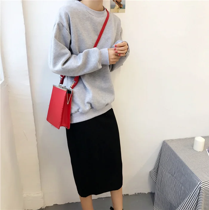 Sudaderas mujer,, Harajuku, одноцветная толстовка, женская, с длинным рукавом, с капюшоном, свободная, женские толстовки, свитшоты, повседневный спортивный костюм