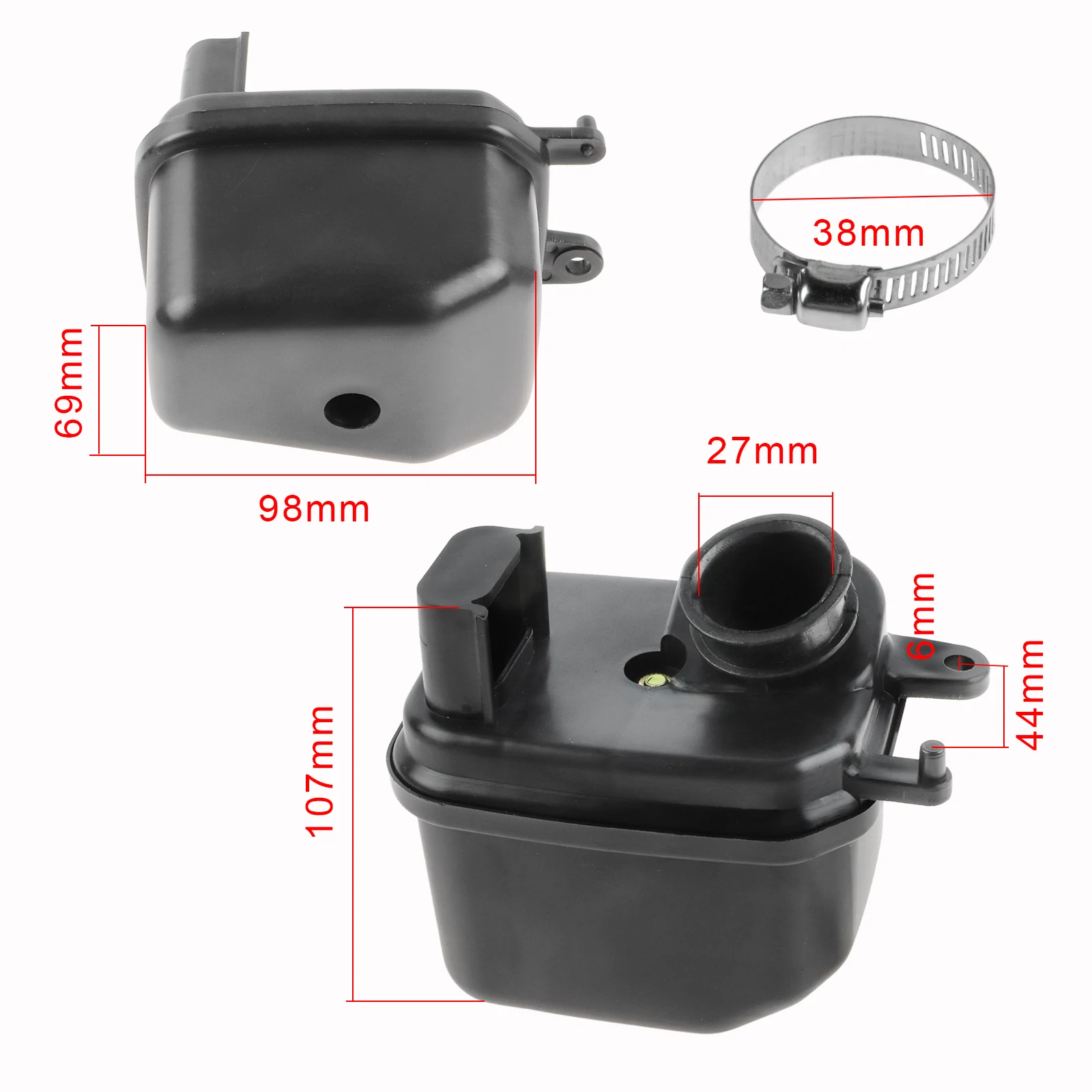 Air Filter Cleaner Box Housing Assembly Air Box For Yamaha PW50 PW 50 PY50 Y-Zinger Dirt Bike Motorcycle 1981-2014 air filter motorcycle air filter air filter cleaner
