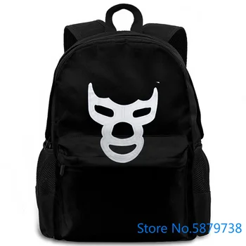 

Blue Demon New Round Collar Mens women men backpack laptop travel school adult student