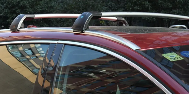 ALWAYSME 2PCS Universal Fits For No Gap Car With Original Roof Rack SUV Roof Rack Crossbars For Kayak Cargoline Snowboarding