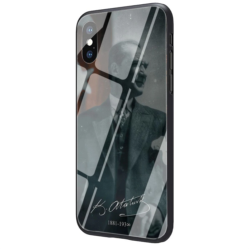 G5 Чехол для телефона EWAU Turkey Mustafa kemale Ataturk из закаленного стекла для iPhone 5 5S SE 6 6s 7 8 Plus X XR XS 11 pro Max - Цвет: G5