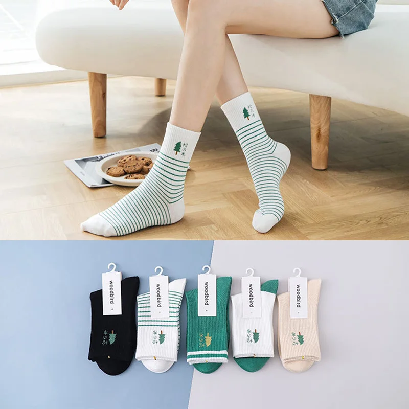 

Women Socks Lovely Winter Socks short JK Socks Breathable Cotton Socks Mid Tube Socks Fashion Harajuku Skateboard socks 2020 new