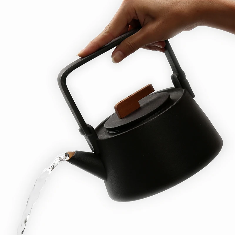 LUWU big capacity ceramic teapot tea pot chinese kung fu tea set drinkware 900ml