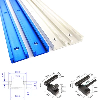 

Type 30 T-tracks T slot Aluminum Slot Miter Track Jig Fixture Stop for workbench Router Table